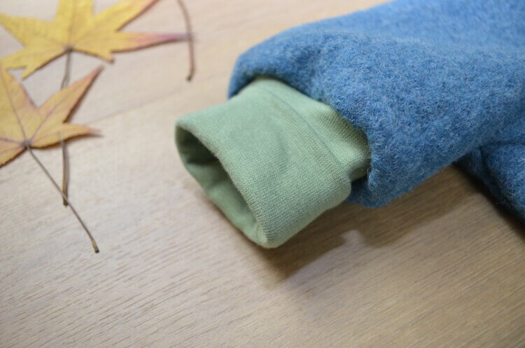Walkoverall - Kuschelvariante, Igel; hellblau gefüttert mit Jersey, Igel