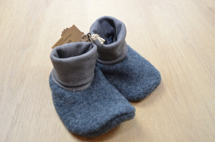 Baby Trageschuhe Wintersonne, dunkelblau