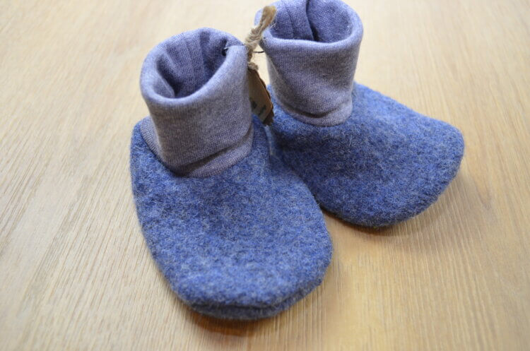 Baby Trageschuhe Wintersonne, dunkelblau