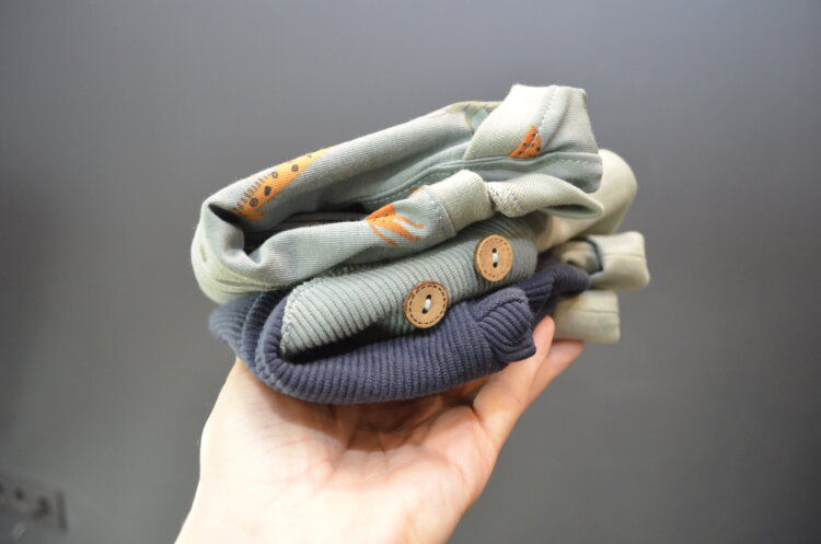 Baby Set Safaritiere mit Pumphose aus Ottoman-Jersey, Detailfoto