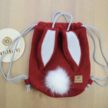 Walkrucksack, rot; Vorderansicht